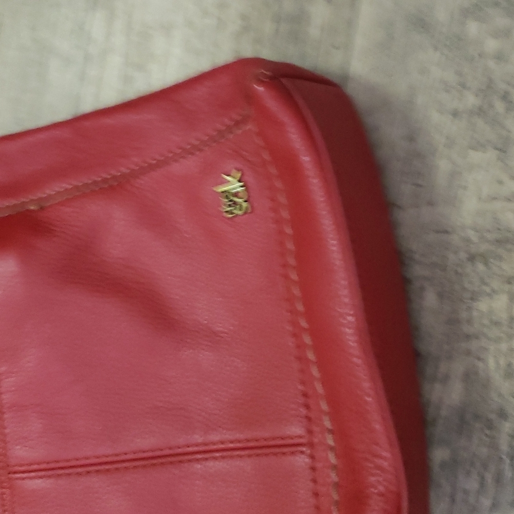 THE SAK RED LEATHER CROSSBODY - Picture 2 of 7